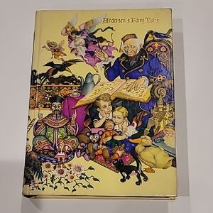 Vintage Hans Christian Anderson Fairy Tales 1981 Edition Hardcover Book